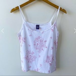 Vintage Gap Cherry Blossom Tank Top / L